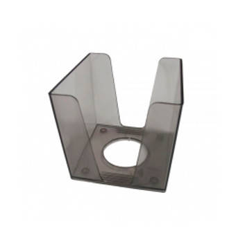 Пластиковий бокс для паперу Economix 90х90х90 мм Димчастий (E32603-17)