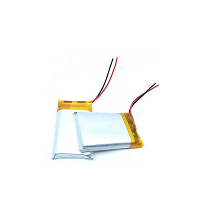Акумулятор літій-полімерний 800mAh 3.7 V 802540, фото 1