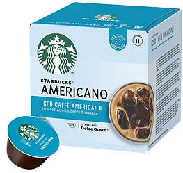 Кава в капсулах Dolce Gusto Starbucks Americano ICE (12 порцій)