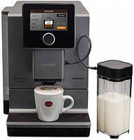 Кавомашина Nivona CafeRomatica, 2,2л, зерно+мелена, автомат.капуч, авторецептів -18, чорно-срібний