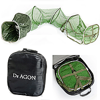 Великий Садок для рибалки  - DrAgon 4.00м сумка в комплекті