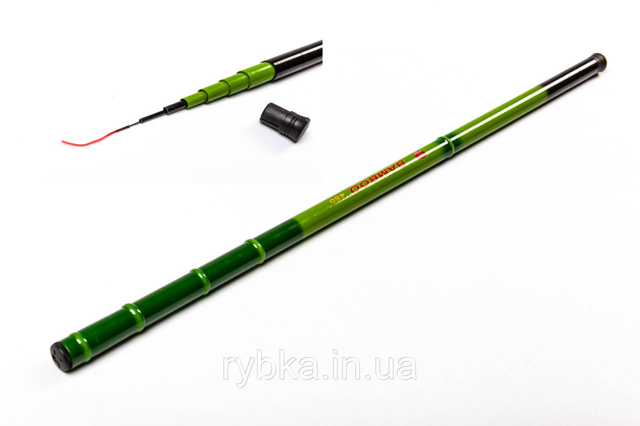 Вудка джокер BAMBOOK green бамбук 4.50м