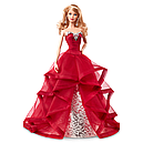 Barbie Collector Holiday CHR76 Лялька Барбі Колекційна Святкова 2015 блондинка, фото 3