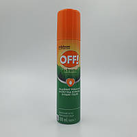 OFF Extreme (ОФФ Екстрім) аерозоль від комарів, кліщів, мошок, гедзів, бліх, москітів, мокреців 100 мл до 2026 року