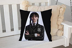 Декоративна подушка 45х45 см, «Wednesday» 1