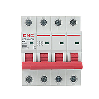 Модульный автоматический выключатель YCB9-80DM, 3Р, 4А, B, 6кА, постоянный ток, DC 500V, CNC