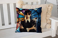Декоративна подушка 45х45 см, «Wednesday» 2