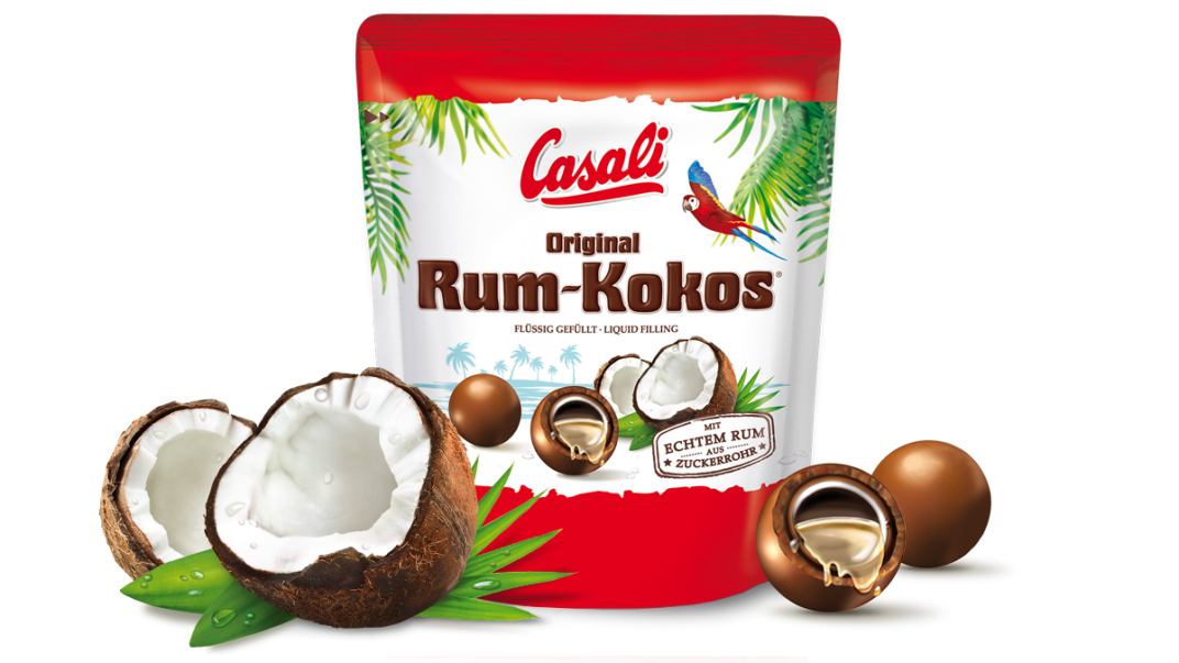 Драже з ромом Casali Original Rum - Kokos 175 g, фото 1