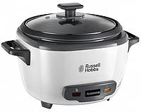 Рисоварка Russell Hobbs, 500Вт, чаша-3,3л, механічне керування, знімна кришка, нерж. сталь, чорно-бі