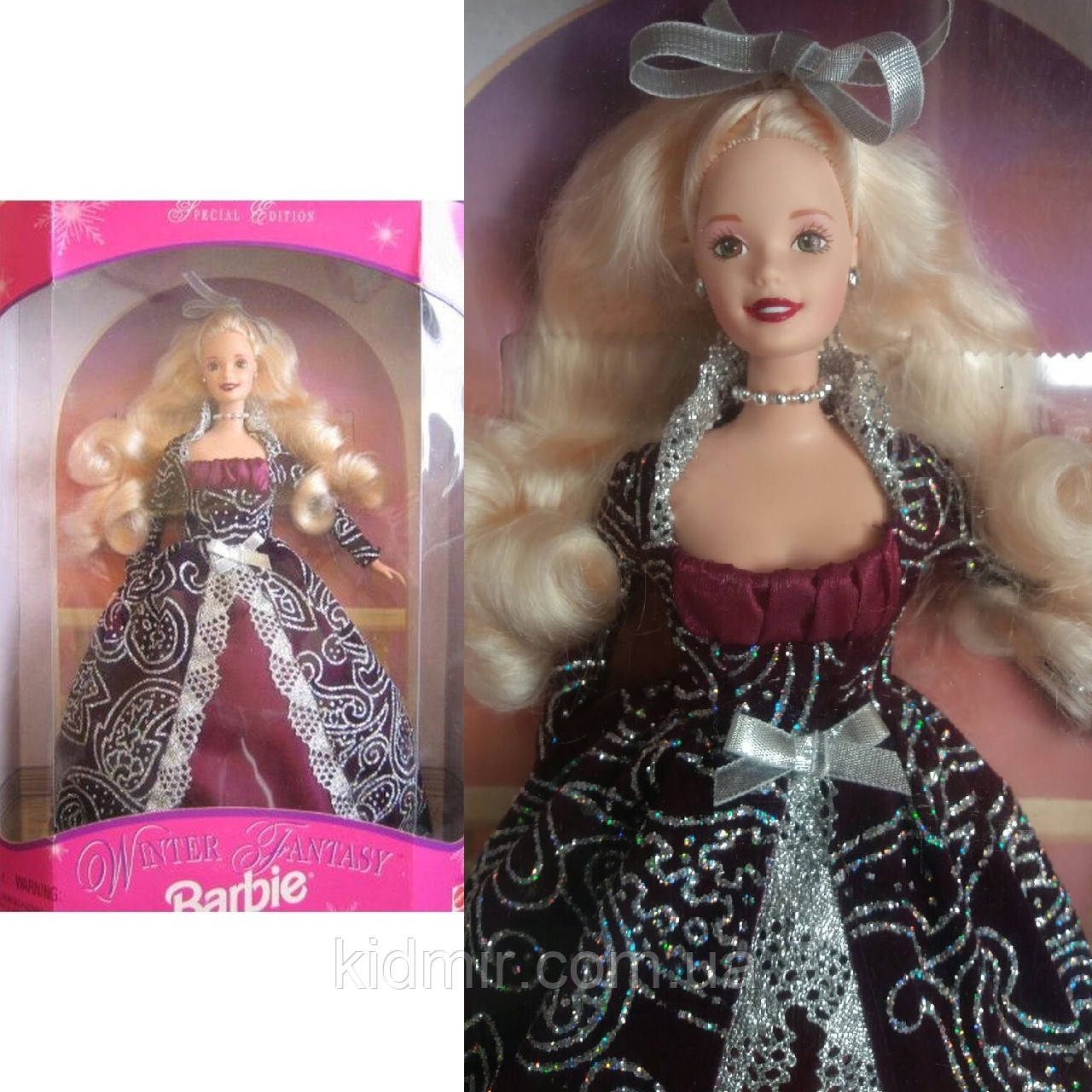 Barbie Winter Fantasy 17249 Лялька Барбі Колекційна Зимова Фантазія 1996