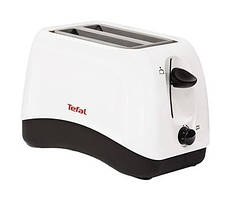 Тостер Tefal Delfini 850Вт, пластик, біло-чорний Baumar - Порадуй Себе