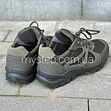Кросівки чоловічі сітка хакі Dago Style М22-08, фото 2