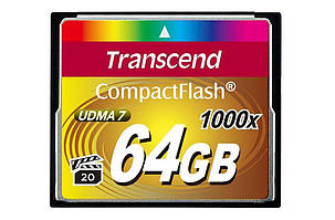 Карта пам'яті Transcend CF  64GB 1000X Baumar - Порадуй Себе