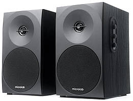 Акустична система MICROLAB B-70 2.0, 20W, mini-jack, чорний Baumar - Порадуй Себе