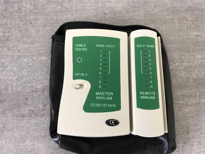 Купить ХИТ Кабельный LAN лан тестер витой пары RJ-45 RJ-11 прозвонка ...