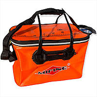 Складна сумка 24л Mifine 40x25x24см для риби та підгодовування