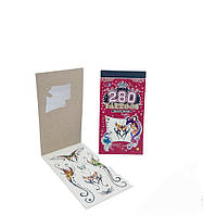 Тату блокнот середній для дівчаток.