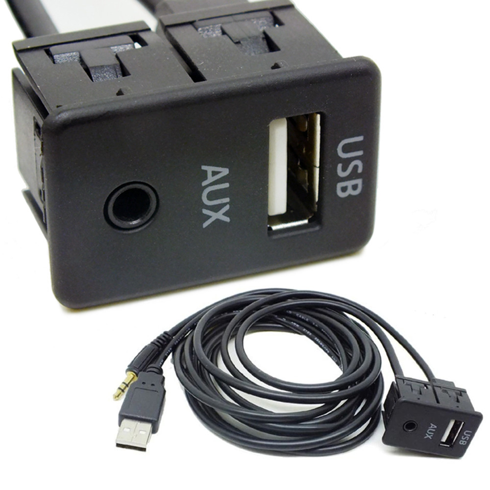 USB AUX порт подовжувач в автомобіль для панелі приладів [довжина 1,5 м.]