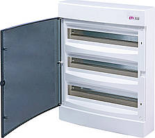 Щит зовнішній розподільчий ETI, ECT 3x18PT (54 модулі, прозорі дверцята) Baumar - Порадуй Себе