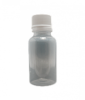 Флакон полімерний 50 мл із білою кришкою