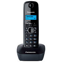 Радіотелефон DECT Panasonic KX-TG1611UAH, чорно-сірий Baumar - Порадуй Себе