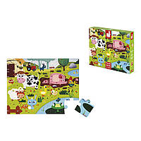 Пазл тактильний Janod Тварини на фермі 20ел Baumar - Порадуй Себе