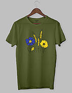 Футболка патріотична «СИНЬО-ЖОВТІ КВІТИ», фото 3