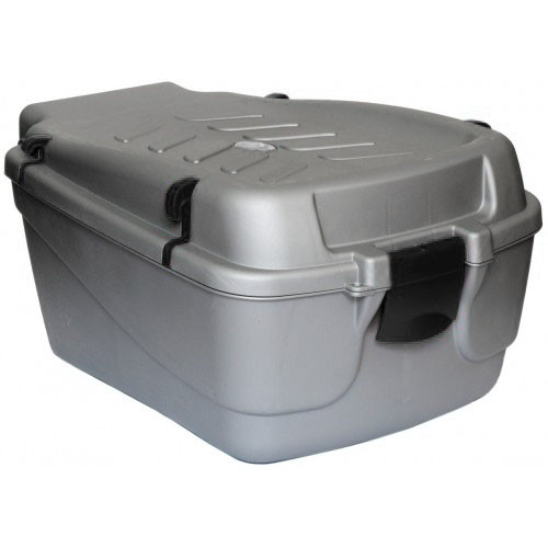 Кофр - Контейнер на Багажник Велосипеда Пластиковый Серый с Черным (6 ...