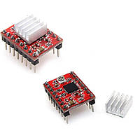 Драйвер крокового двигуна A4988 StepStick 3D принтер ЧПУ