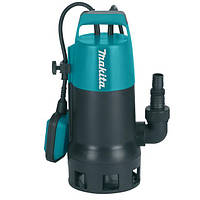 Насос дренажний Makita PF1010, 1100Вт, 14400л/г, вис. 10м, глиб. до 5м, 5.3кг Baumar - Порадуй Себе