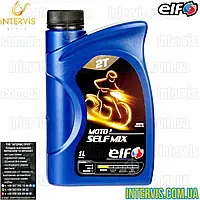 Моторное масло для двухтактных двигателей ELF MOTO 2T SELF MIX 1л.