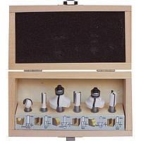 Фрези Makita D-53540, набір 6шт, хвостовик 8мм, кейс Baumar - Порадуй Себе