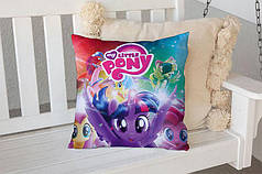 Декоративна подушка 45х45 см, «My Little Pony. Characters»
