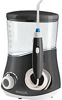 Іригатор Sencor стаціонарний, чаша 600 мл, від мережі , 4 насадки, чорний Baumar - Порадуй Себе