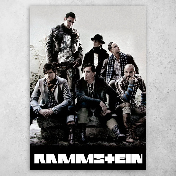 Рок плакат постер "Rammstein / Рамштайн" №11