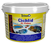 Корм Tetra Cichlid XL Flakes 10 л, 1900 грамм