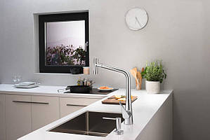 Дозатор для мийних засобів Hansgrohe A71, 500мл, сталевий Baumar - Порадуй Себе