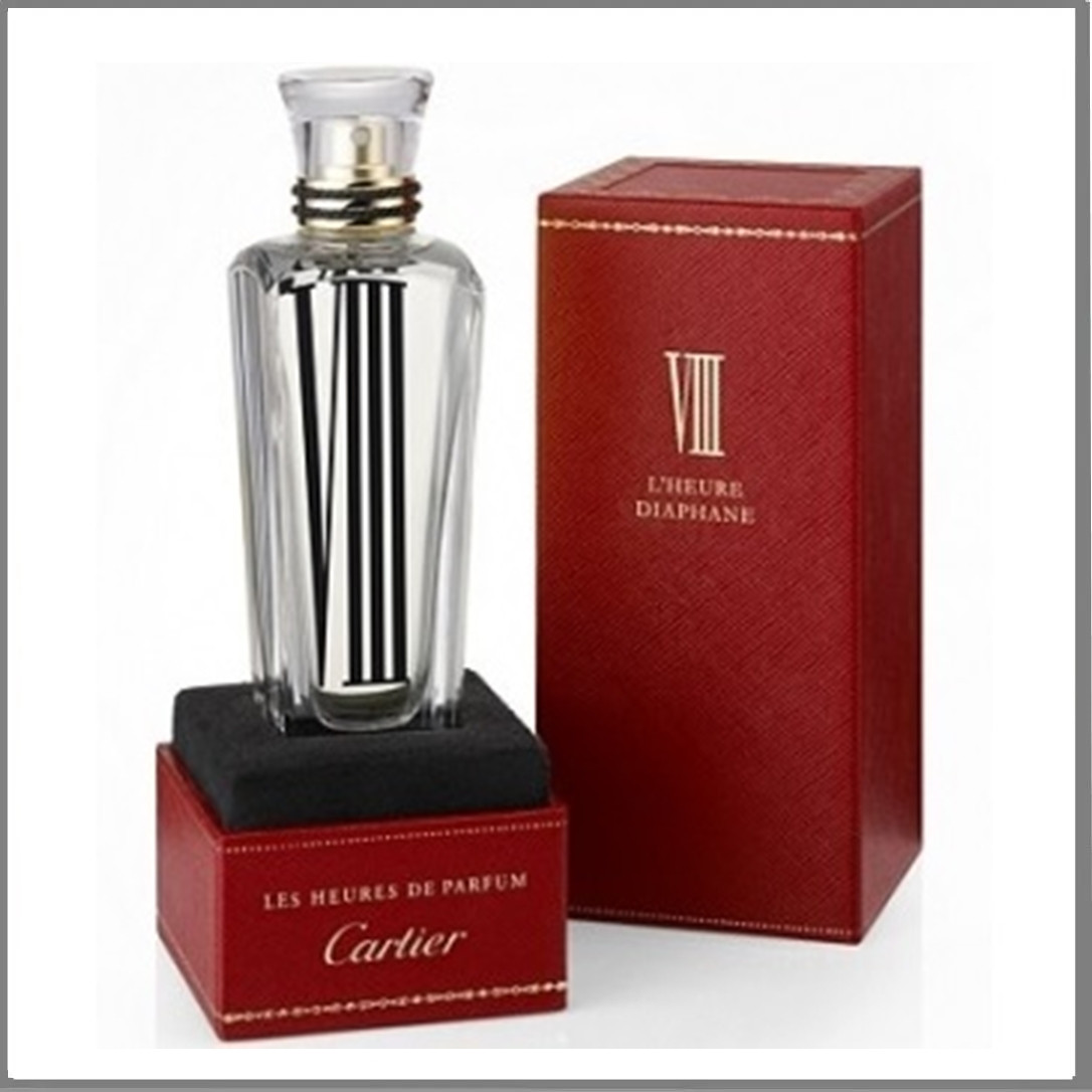 Cartier Les Heures de Cartier: L`Heure Diaphane VIII туалетная вода 75 ml. (Картя Годинника від Карьте: VIII), фото 1
