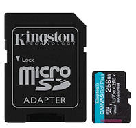 Kingston Карта памяти microSD 128GB C10 UHS-I U3 A2 R170/W90MB/s + SD Baumar - Порадуй Себя