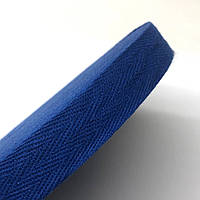 Синяя киперная лента 2 см (киперная тесьма 20мм)
