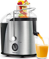 Соковитискач Sencor відцентрований 400Вт, жмих-1.2л, пластик/метал, сірий Baumar - Порадуй Себе