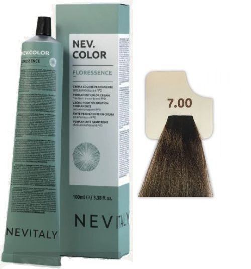 Фарба для волосся Nevitaly Floressence Color 7/00 без аміаку, 100 мл