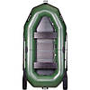 Надувний ПВХ човен Bark B-300С; 3-х місний Гребний Рейкове дно. Тримісний гребний надувний човен Барк Б-300, фото 2