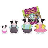 Набір фігурок Li'l Woodzeez Сім'я Корів 4од, книжка EN Baumar - Порадуй Себе