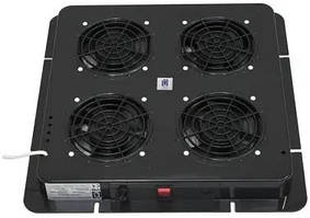 Блок вентиляторів ZPAS 4 вентилятори, 230В, 30Вт, чорний Baumar - Порадуй Себе