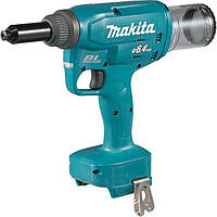 Заклепочник акумуляторний Makita DRV250Z 18B LXT 20kN-2.4/ 3.2/4/4.8/6/6.4мм без АКБ та ЗП Baumar - Порадуй Себе