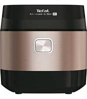 Мультиварка Tefal MultiCook&Stir, 1200Вт, чаша-5л, електронне керув., пластик, чорно-бронзовий Baumar - Порадуй Себе