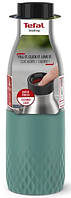Термопляшка Tefal Bludrop, 500мл, нержавіюча сталь, пластик, зелений Baumar - Порадуй Себе
