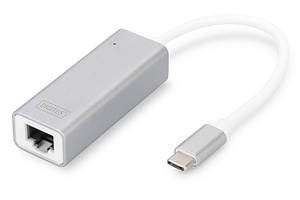 Адаптер DIGITUS USB-C - 10/100/1000 Mbps Ethernet Baumar - Порадуй Себе