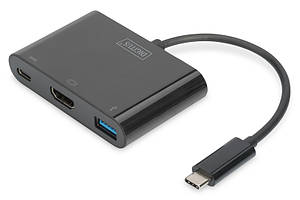 Хаб DIGITUS USB-C > HDMI/USB-A/USB-C Baumar - Порадуй Себе